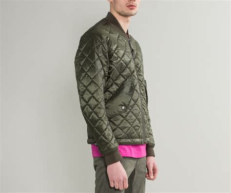 burberry evanson reversible quilted jacket|Reversible Quilted Nylon Jacket in Flax .